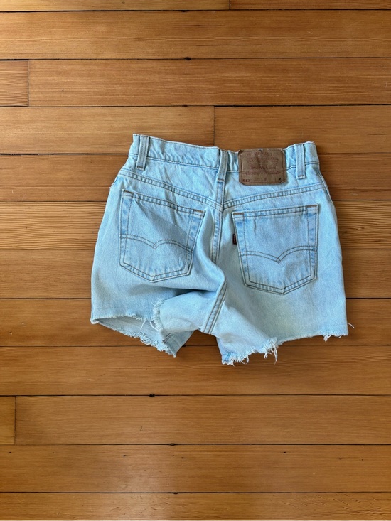 Levi's Pants - Vintage 1990s Levi’s 512 light wash cut off shorts made in USA 🩵 hot pants